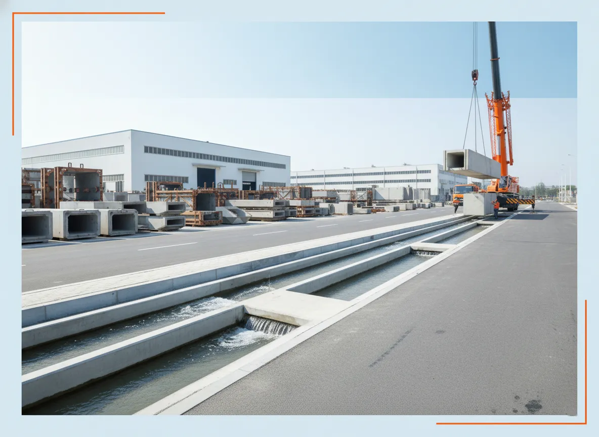 Precast U-Drain Manufacturer in Hyderabad