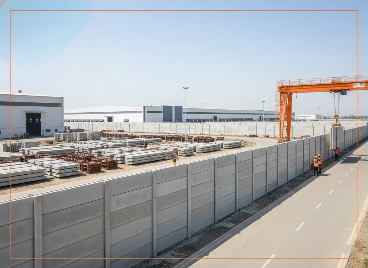 RCC Precast Boundary Wall Manufacturer in Hyderabad